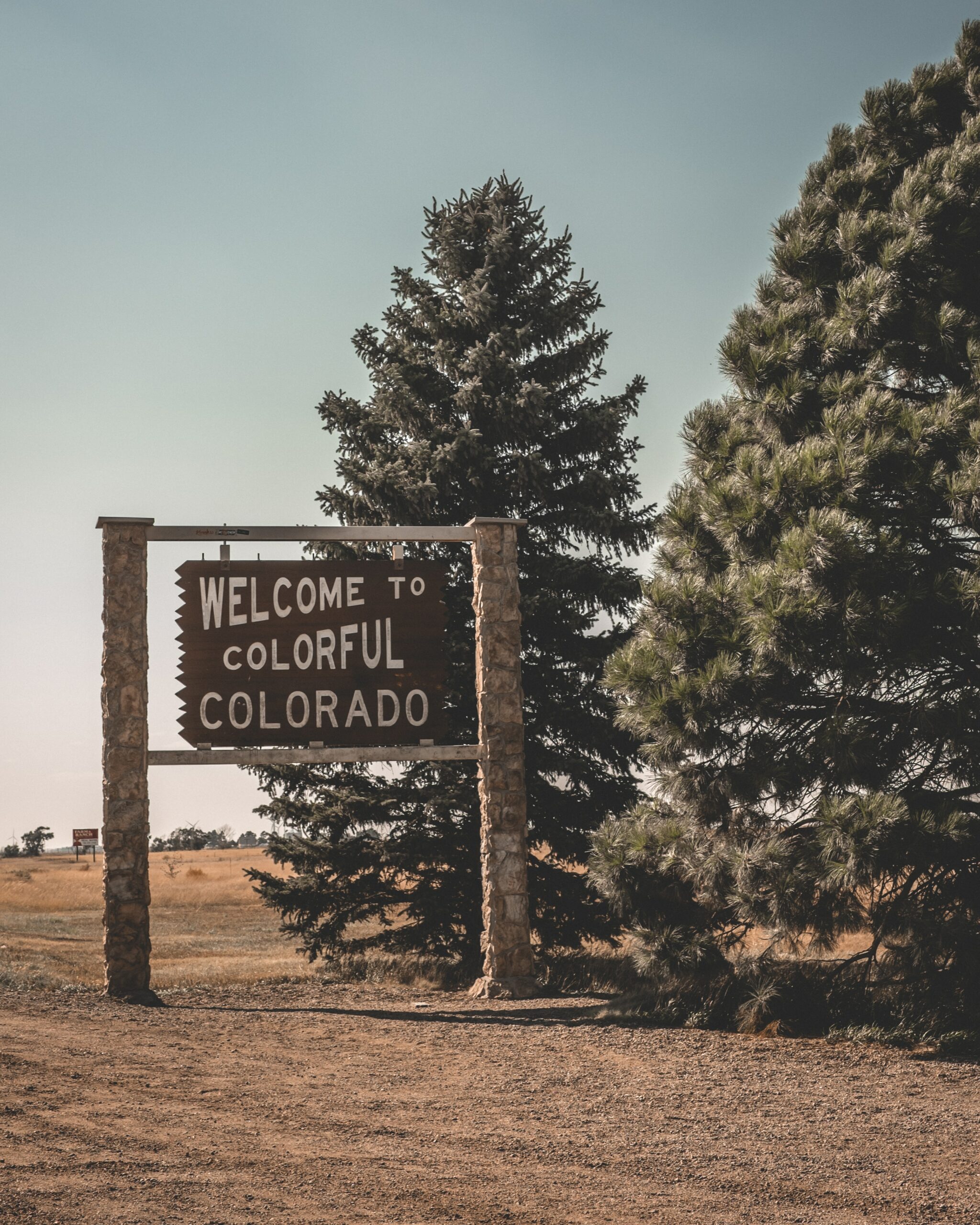 Welcome to colorado sign